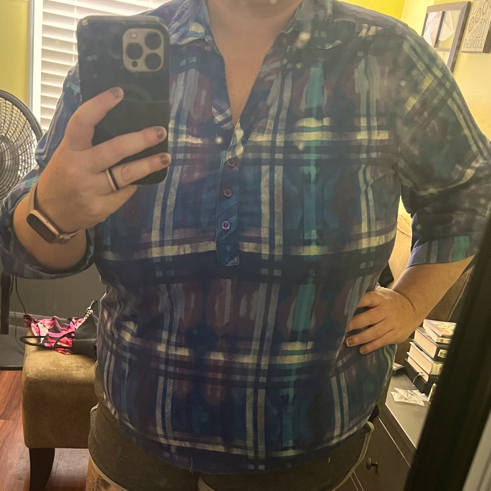 Cathy Daniels | Womens | Pullover Collared Shirt